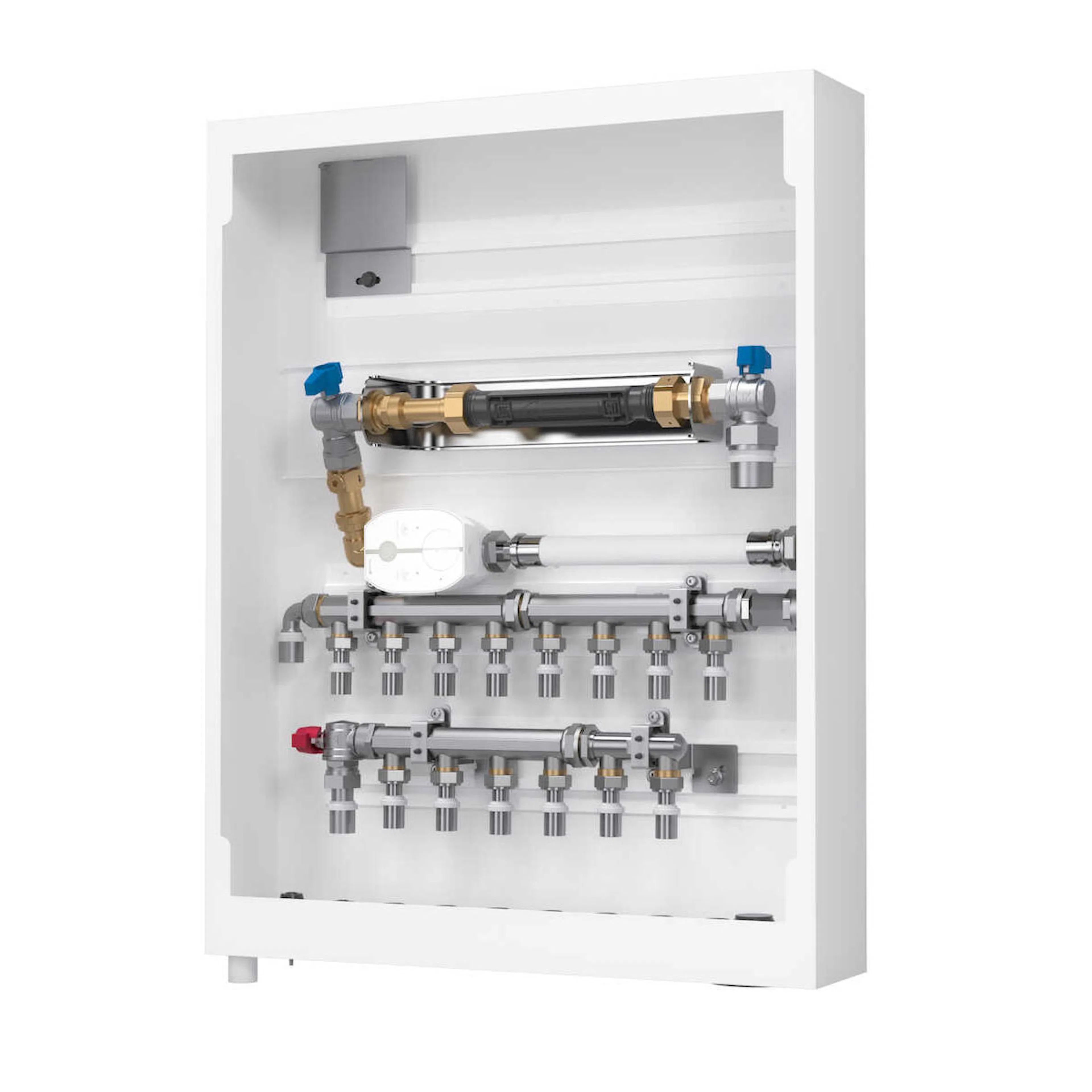 Vattenmätarskåp LK Systems Uni 8/6 Cs