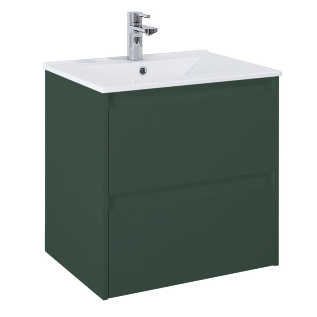 Tvättställsskåp Alterna Luxor med Porslin Tvättställ