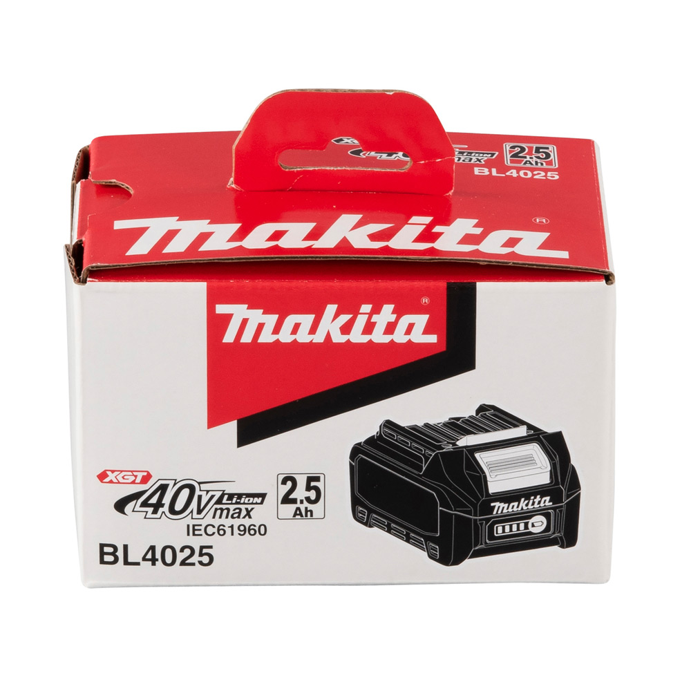 Batteri Makita 191B36-3 BL4025 2.5 Ah Li-Ion XGT Carton