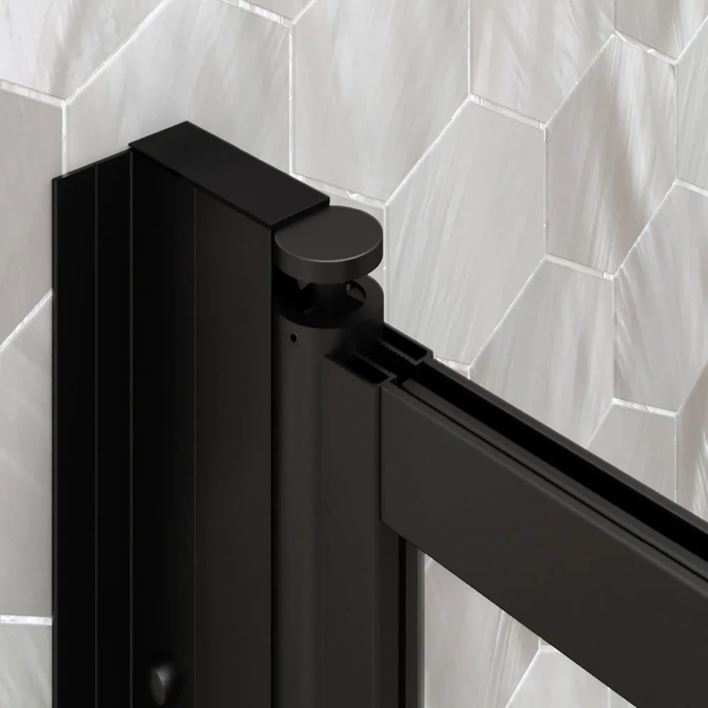 Distansprofil Hietakari för Duschvägg Bläk Vändbar/Vikbar Vit