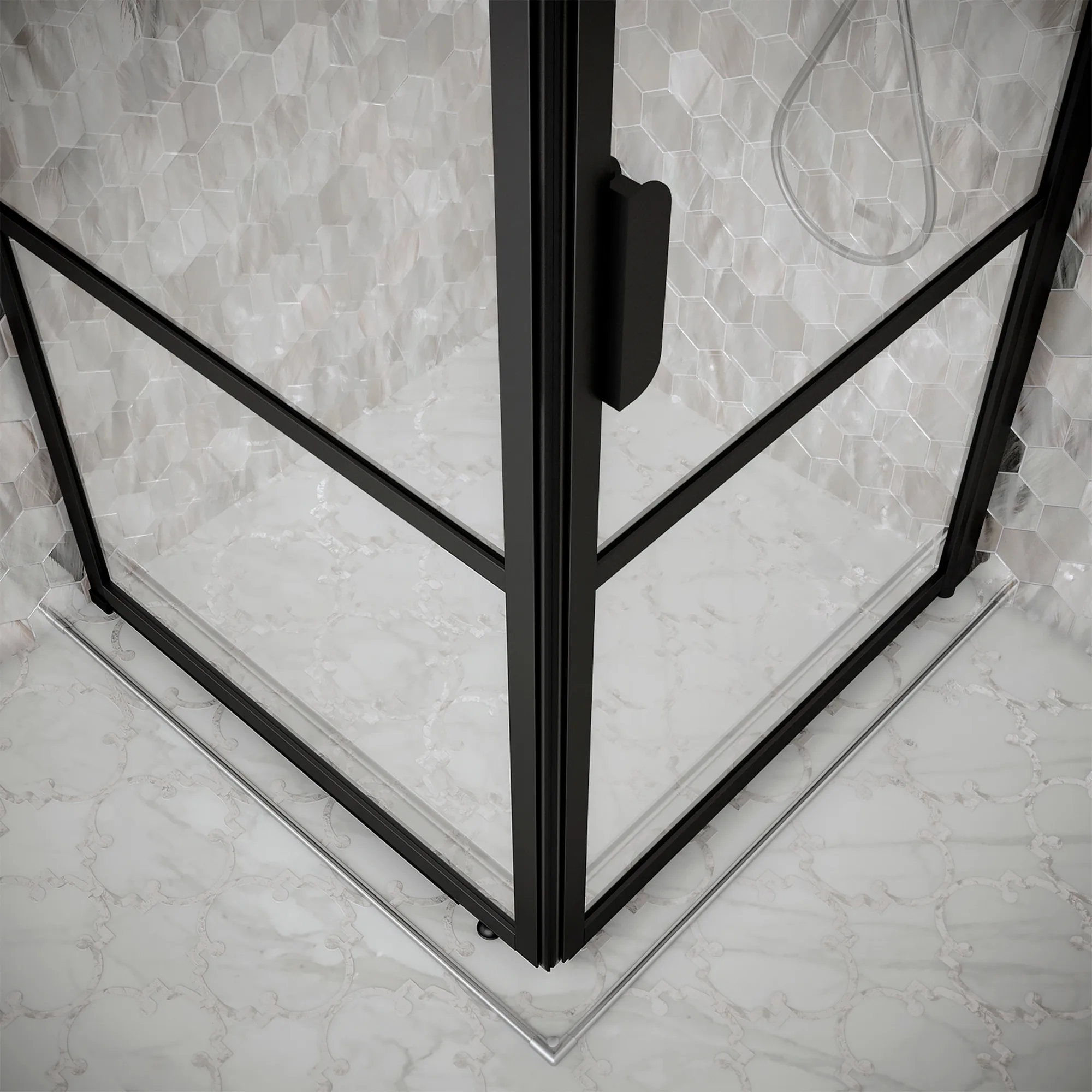 Tröskelprofil Hietakari för Duschdörr 1000 mm