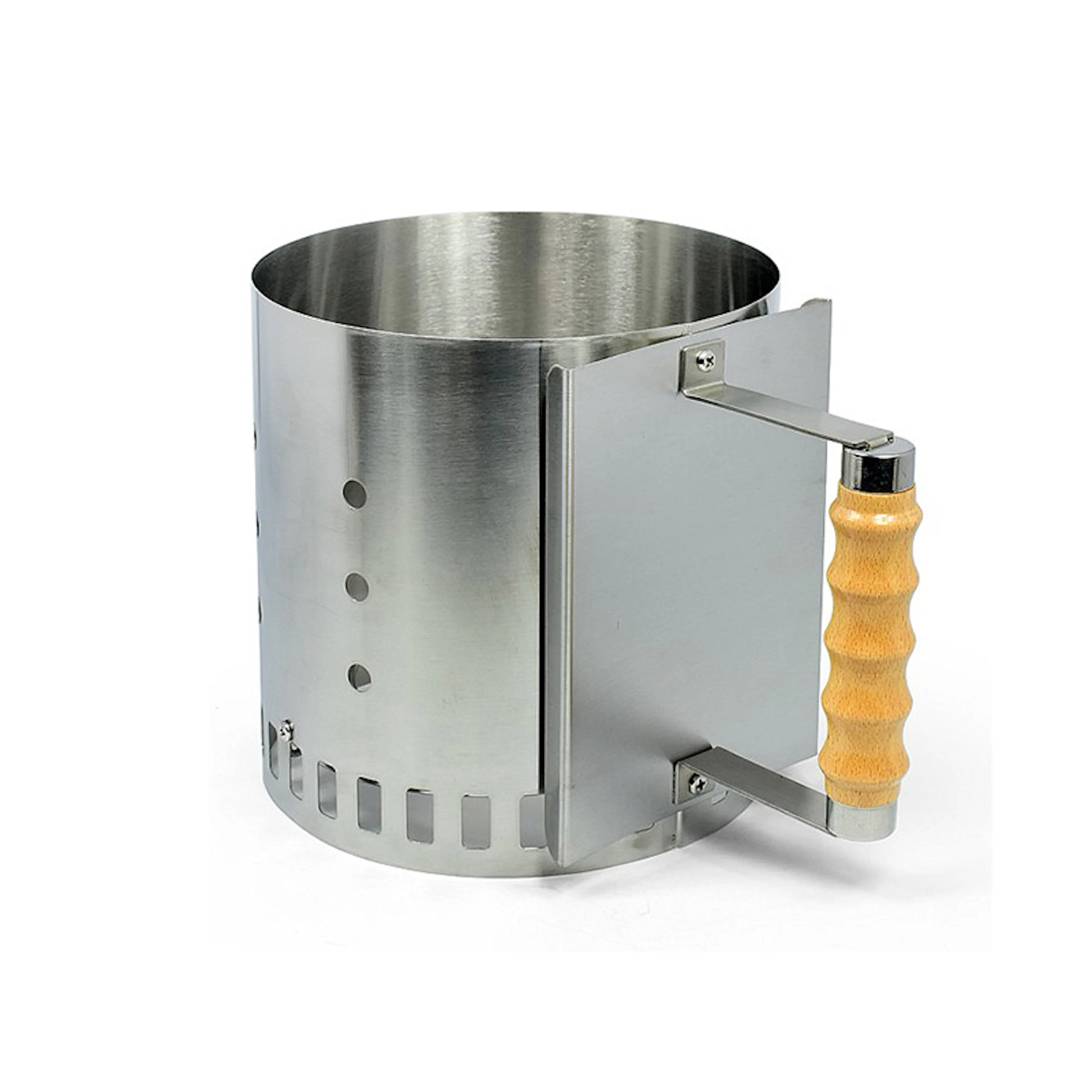 Grilltändare Bluegaz Premium Grillkolsstarter i Rostfritt Stål & Trä