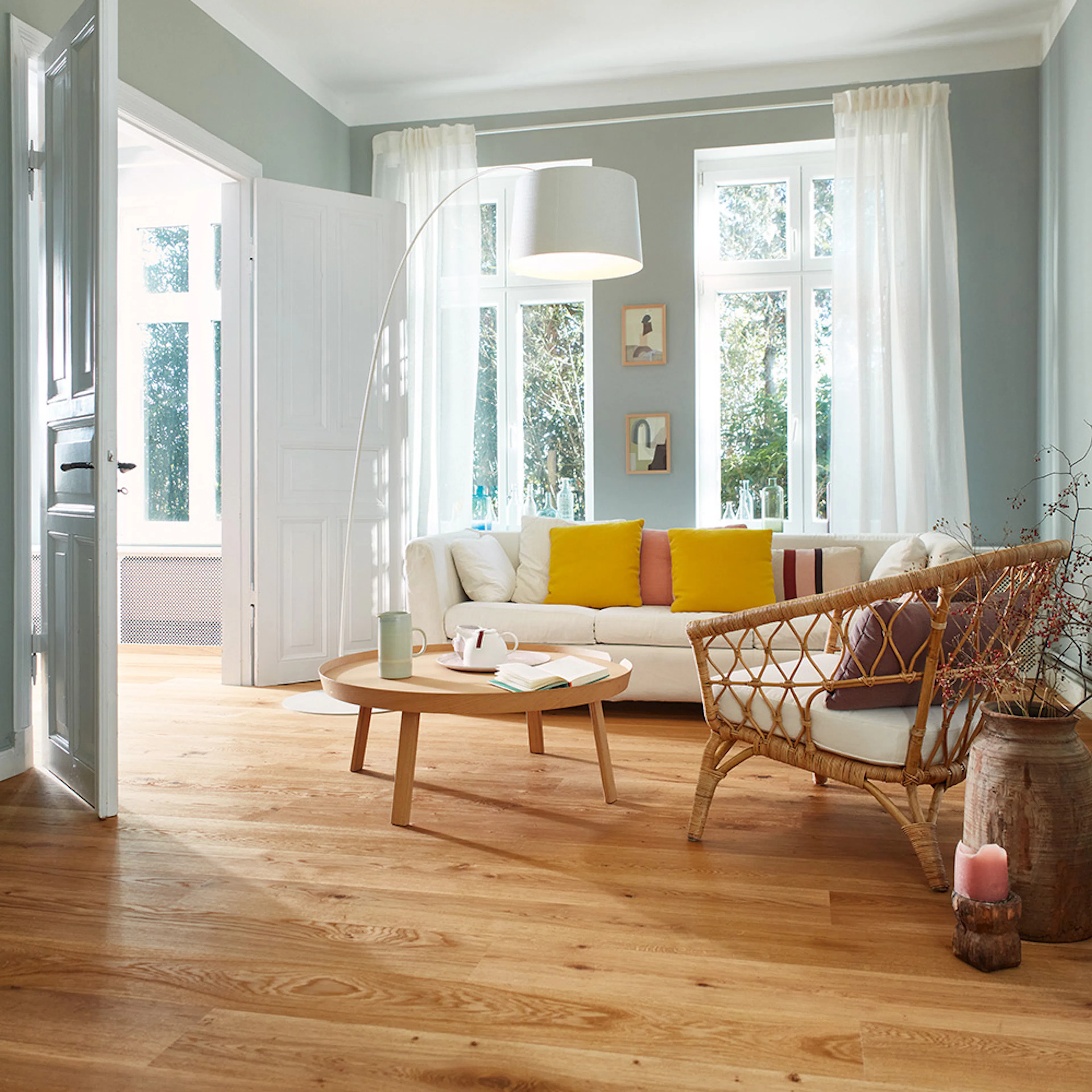 Parkettgolv Boen Ek Vivo 1-Stav Mattlack