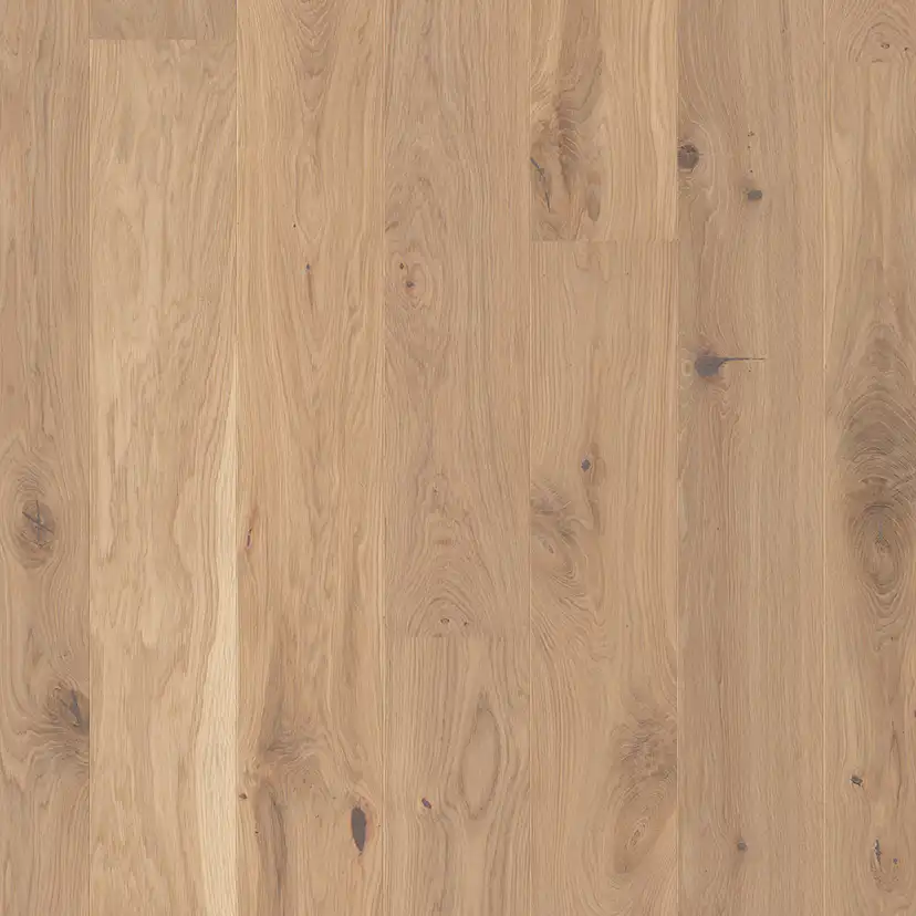 Trägolv Boen Ek Vivo Live Pure, Ultramattlackat 1-Stavs Parkettgolv