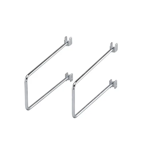 Bokstöd till Sparringskena/Väggskena Elfa