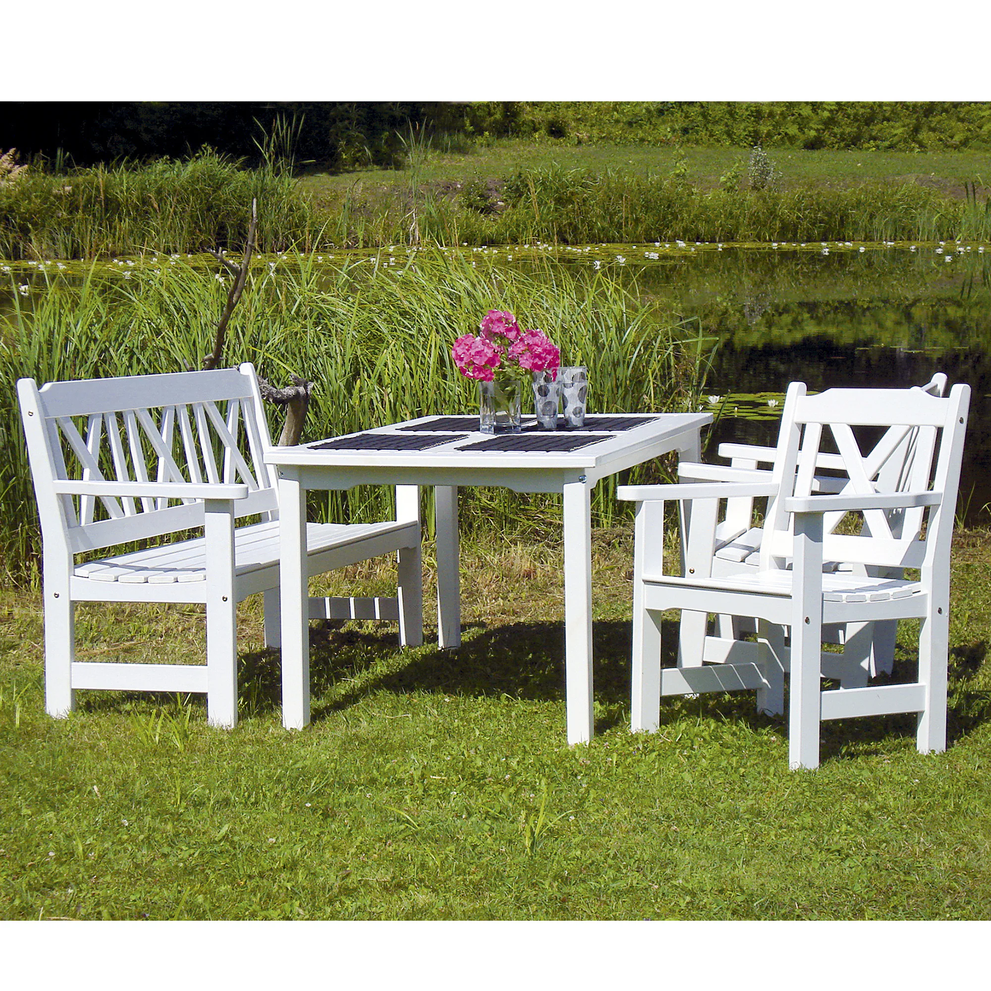 Trädgårdsgrupp Baltic Garden Bolmen, Matgrupp i Vit Furu