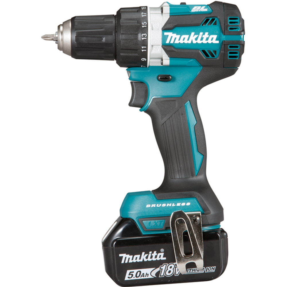Borrskruvdragare Makita LXT DDF484RTJ 18V med Batteri