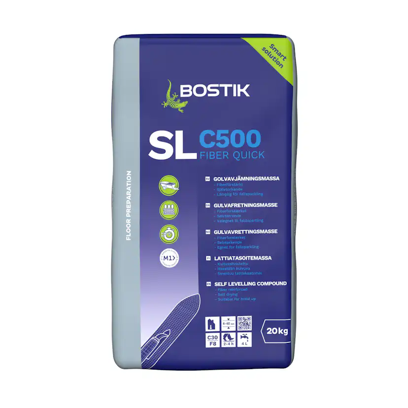 Flytspackel Bostik SL C500 Fiber Quick 20kg