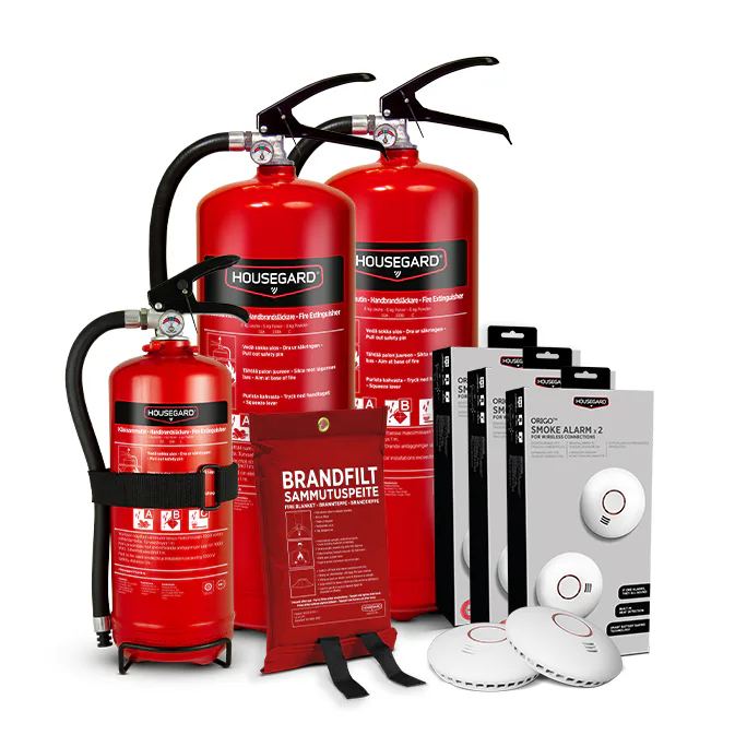 Brandskydd Housegard Stora Villapaketet