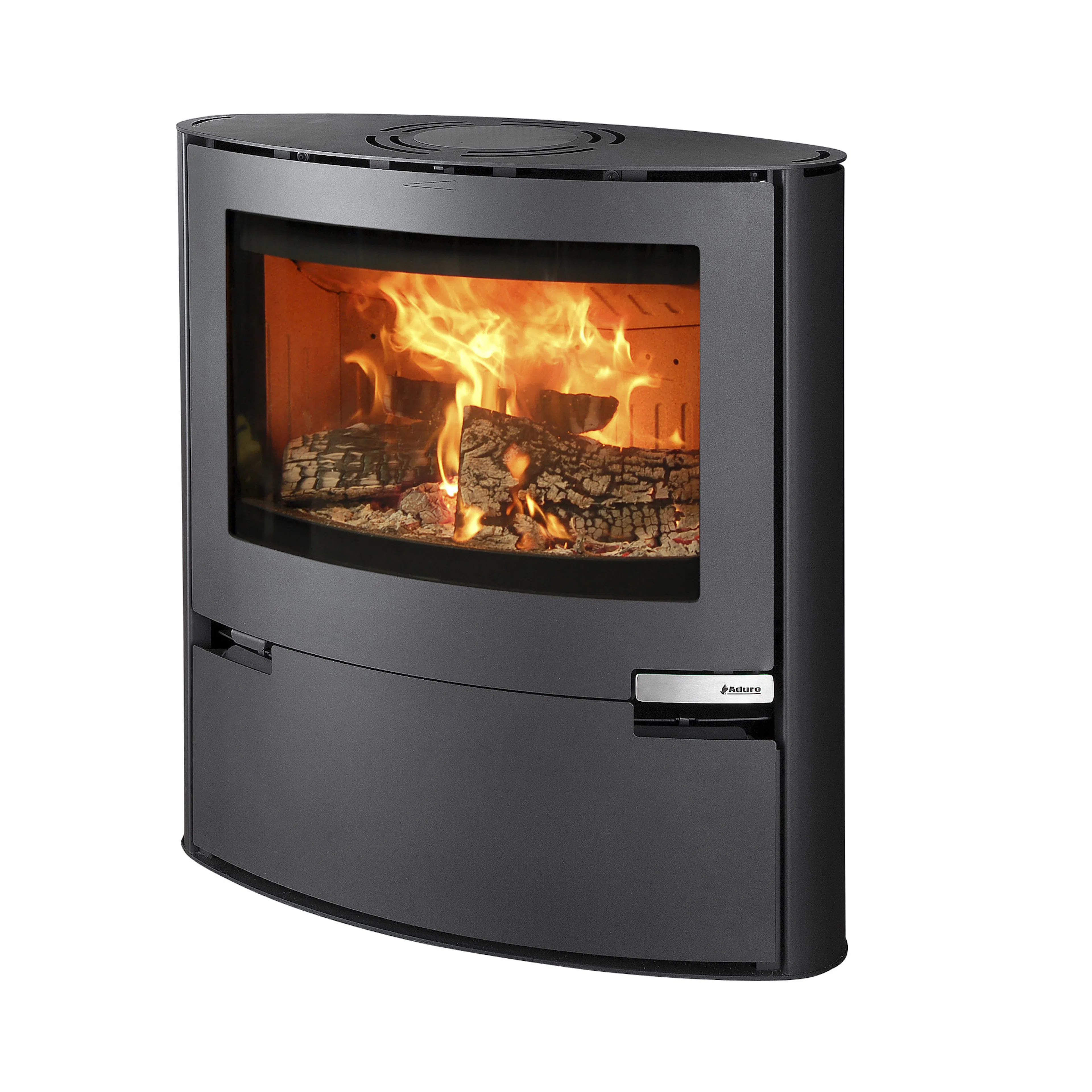 Braskamin Aduro 15 Svart Fristående 6,5kW