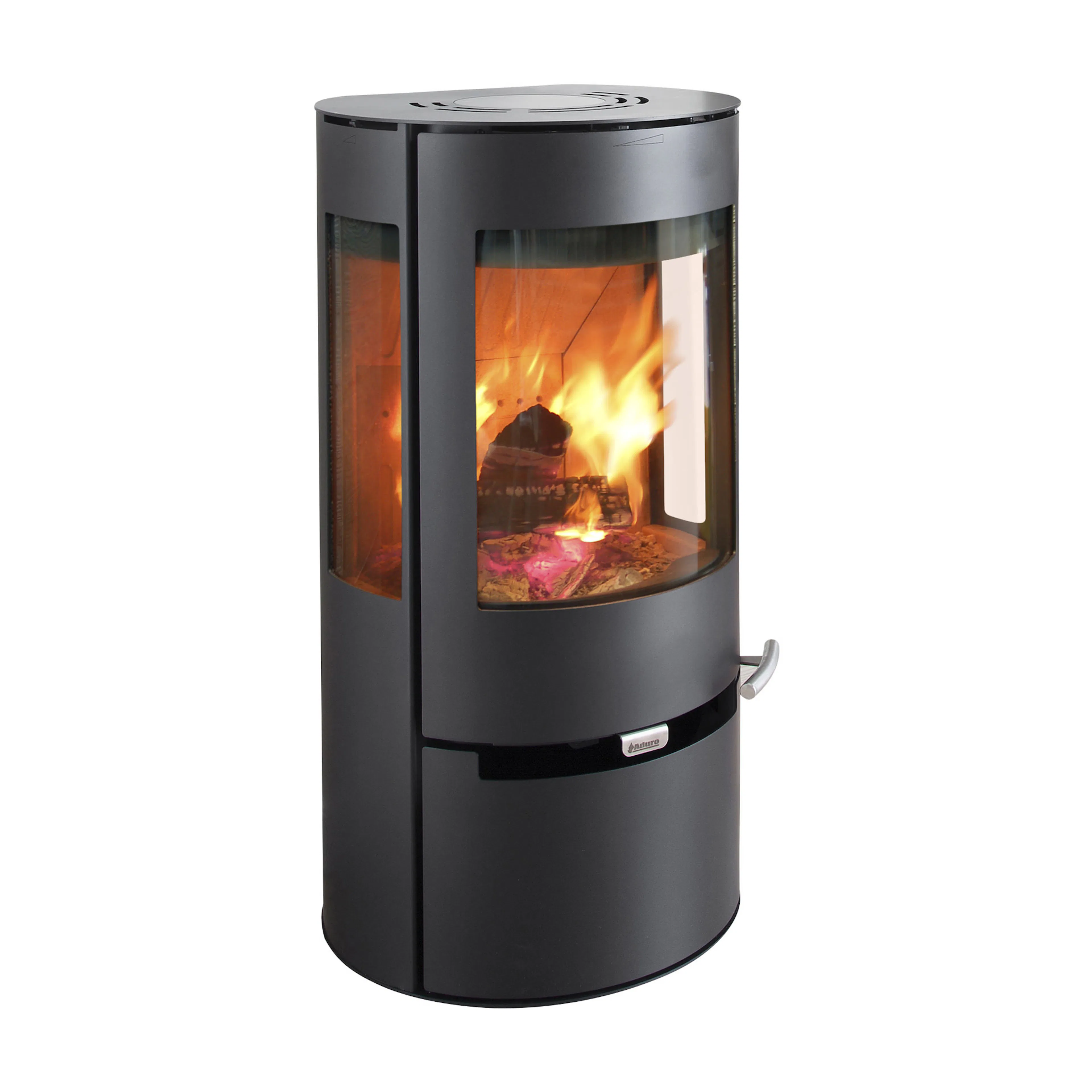 Braskamin Aduro 9 Air Fristående med Sidoglas 6kW