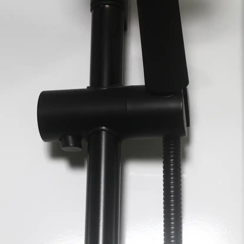 Duschkabin Bathlife Betrakta 80x80 Svart/Vit