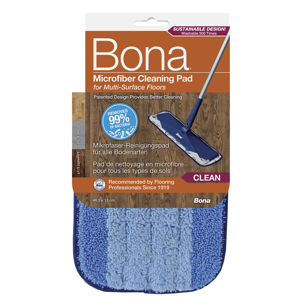 Mikrofibermopp Bona Cleaning Pad Golvmopp