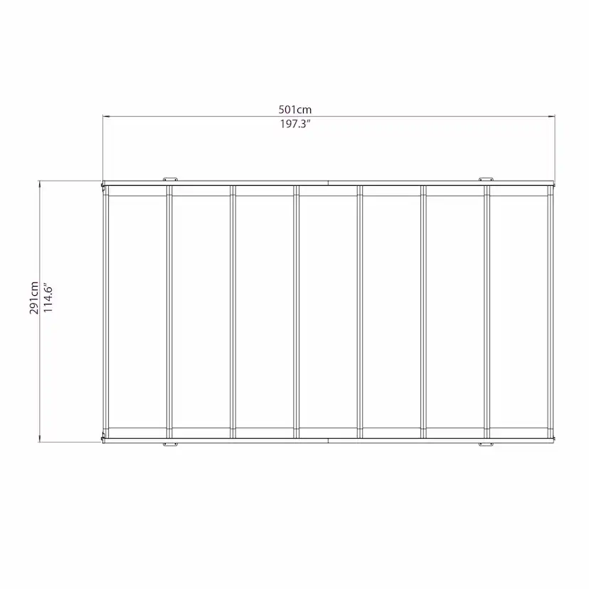 Carport gop Vitoria 15 m2