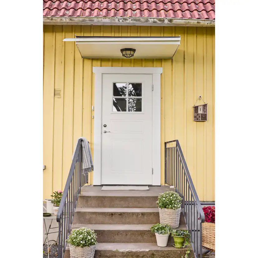 Ytterdörr Swedoor Clever-Line+ C8010 Klarglas