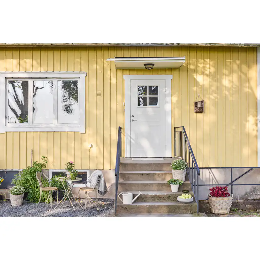 Ytterdörr Swedoor Clever-Line+ C8010 Klarglas