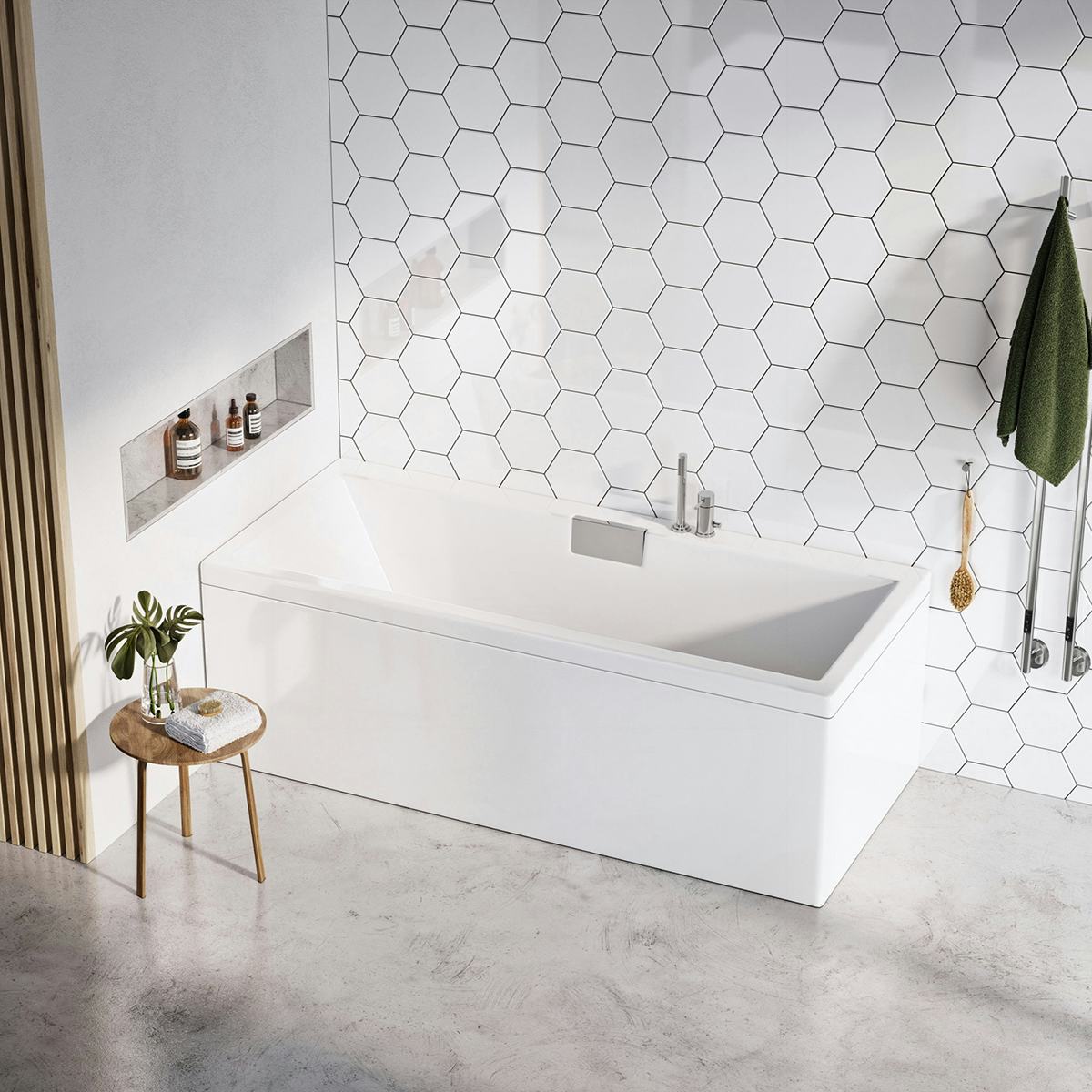 Badkar Strømberg Celsius 1800 mm