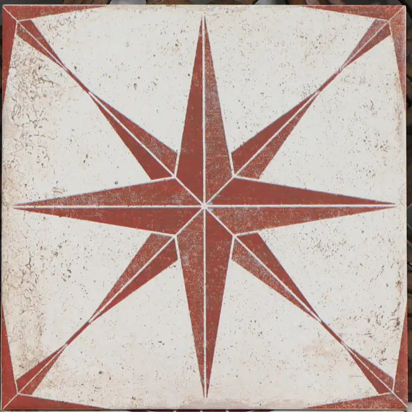 Klinker Tenfors Orion Granate 22,5x22,5 cm