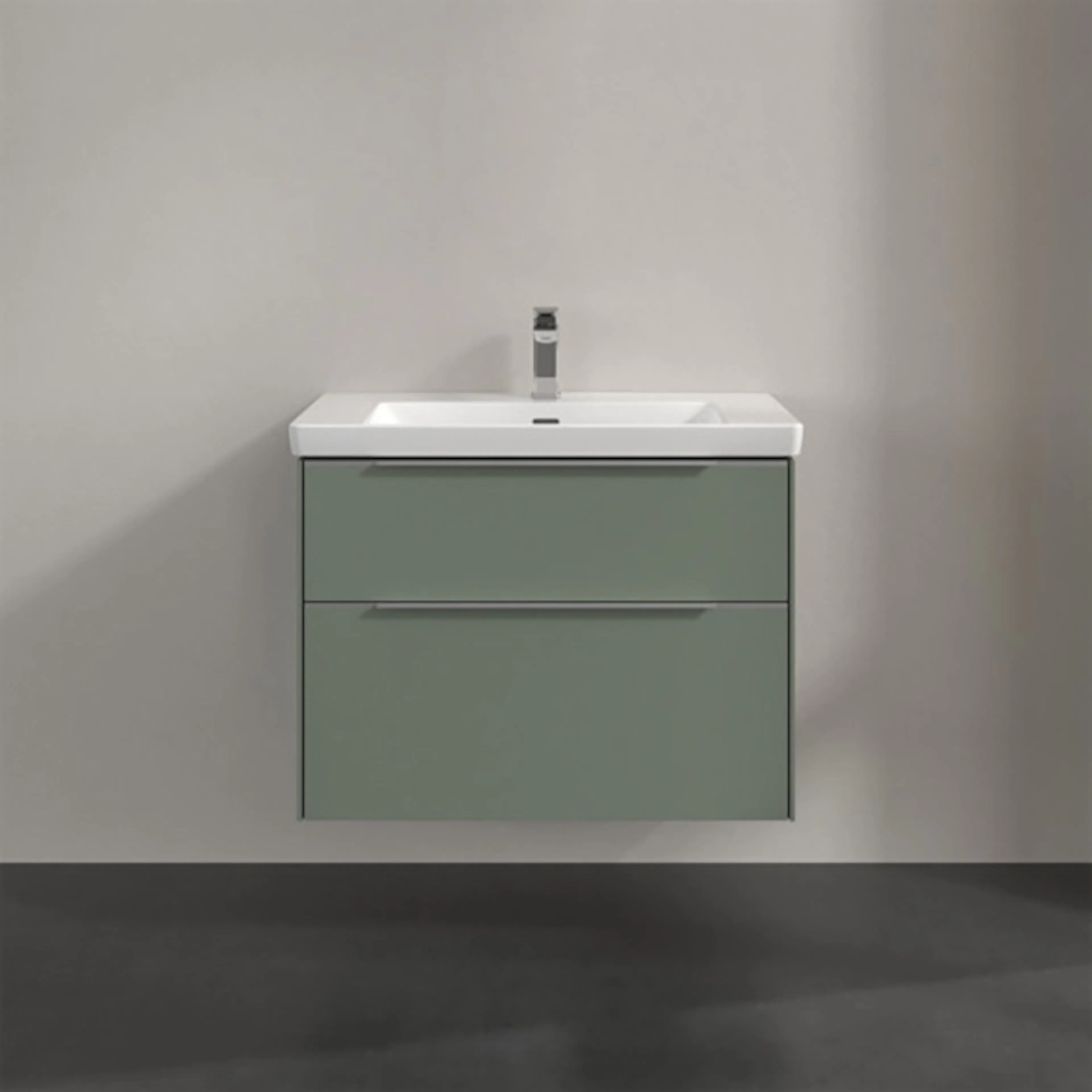 Tvättställsskåp Villeroy & Boch Subway 3.0 med 2 Lådor