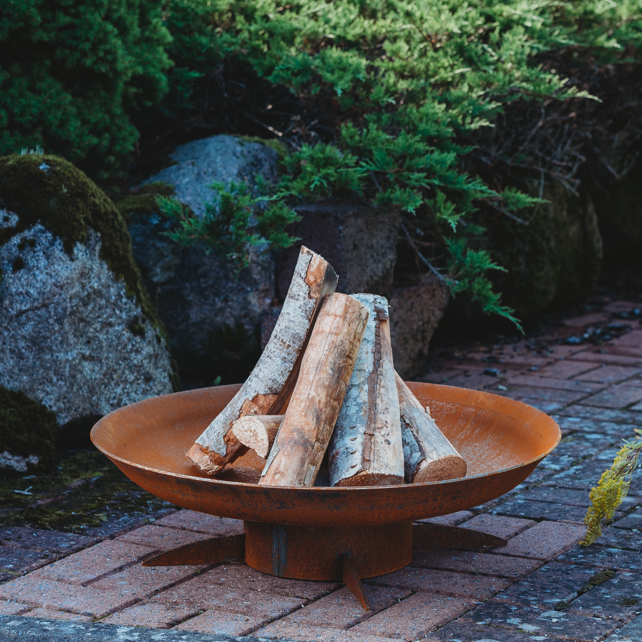 Eldstad GrillSymbol Chiaro