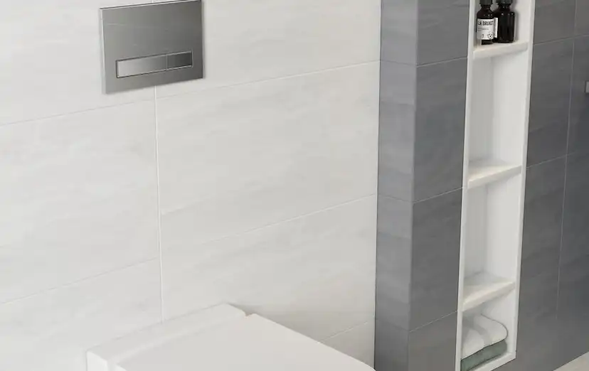 Kakel Cersanit City Light Ljusgrå Matt 30x60 cm