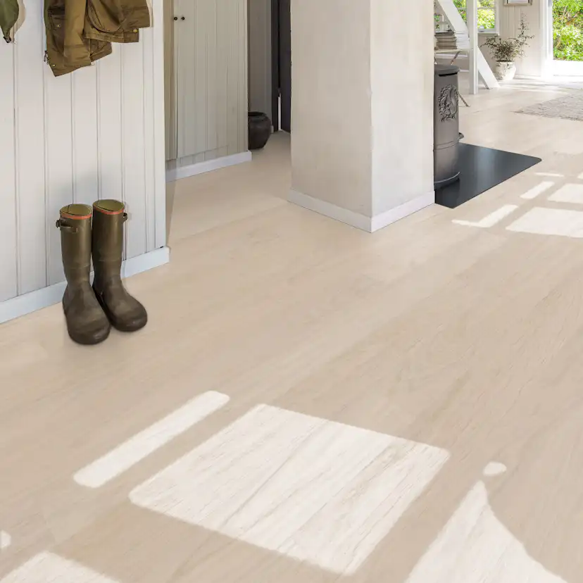 Trägolv Kährs Life Coconut Cream Wide Ek Mattlackat 1-Stavs Golv