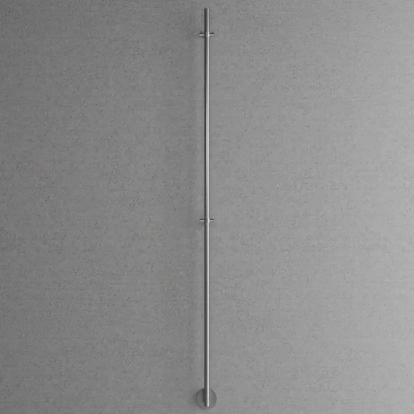 Blandarpaket Scandtap Steel Pleasure 2 med Handdukstork och Accessoarer