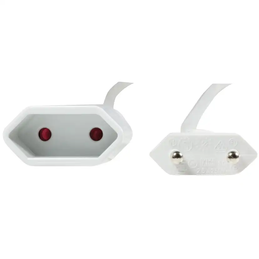 Förlängningskabel LogiLink Ojordad Euro 3 m