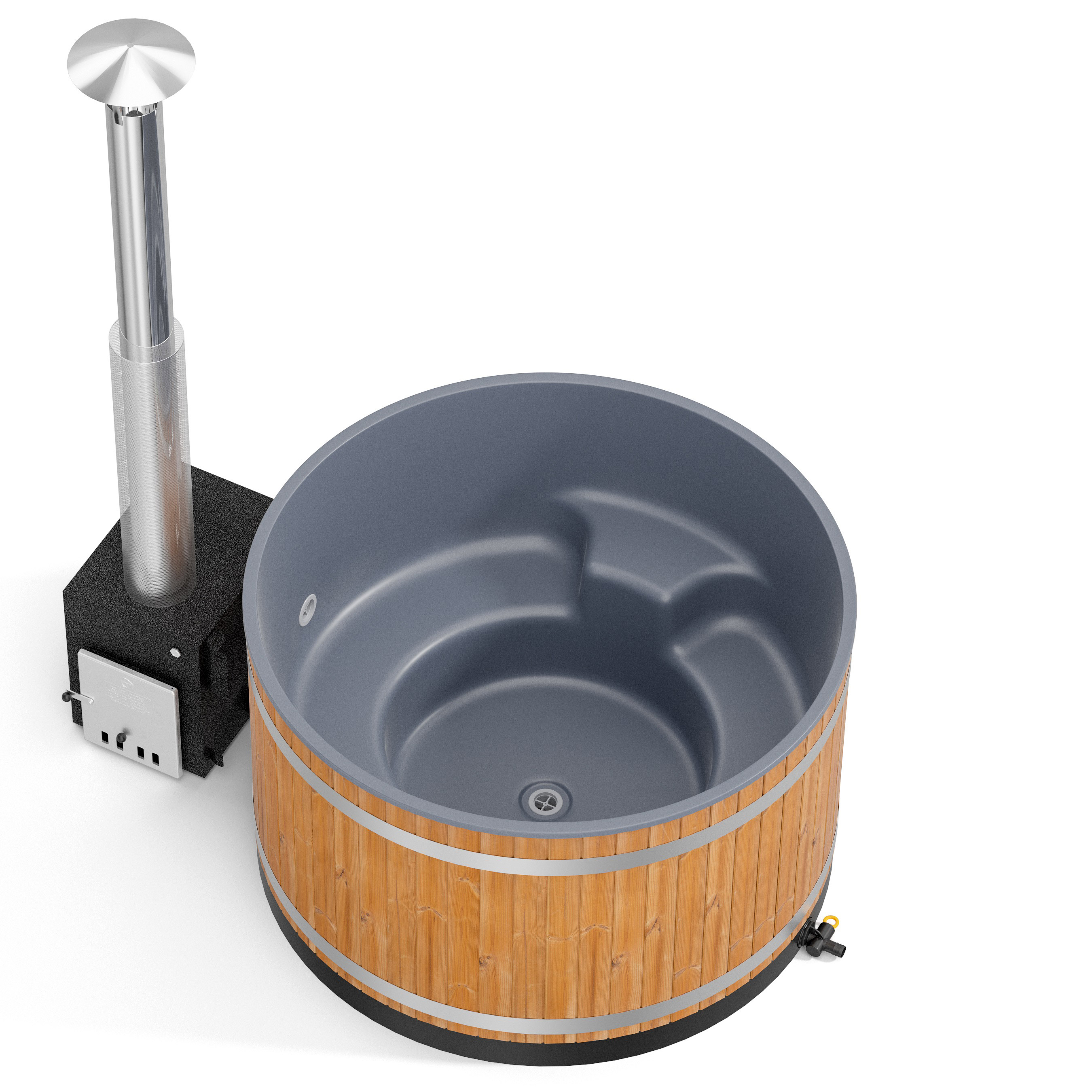 Vedeldad Badtunna Kirami Steady M CUBE