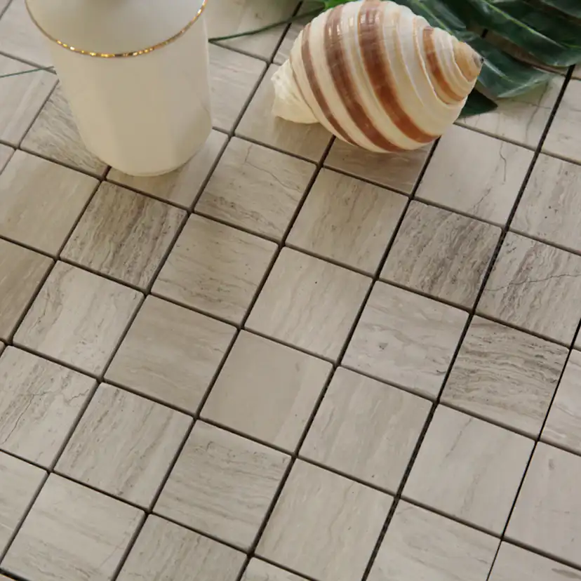 Natursten ArtStone Woodlight Gravin Polerad 5x5 cm