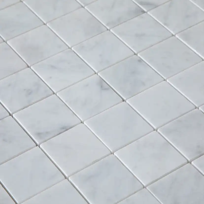 Natursten ArtStone Bianco Carrara C Polerad 5x5 cm