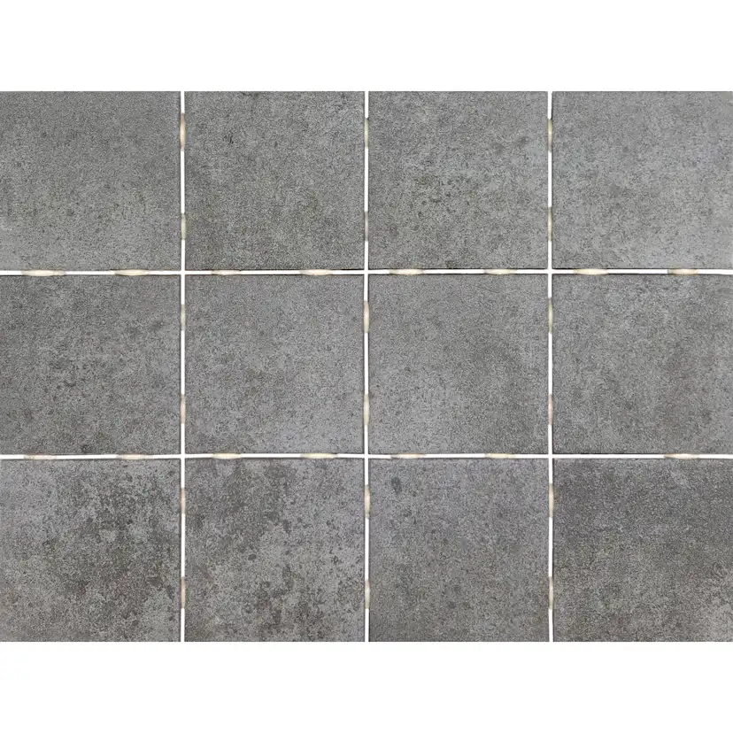 Klinker Tenfors Luna Middle Grey 10x10 cm