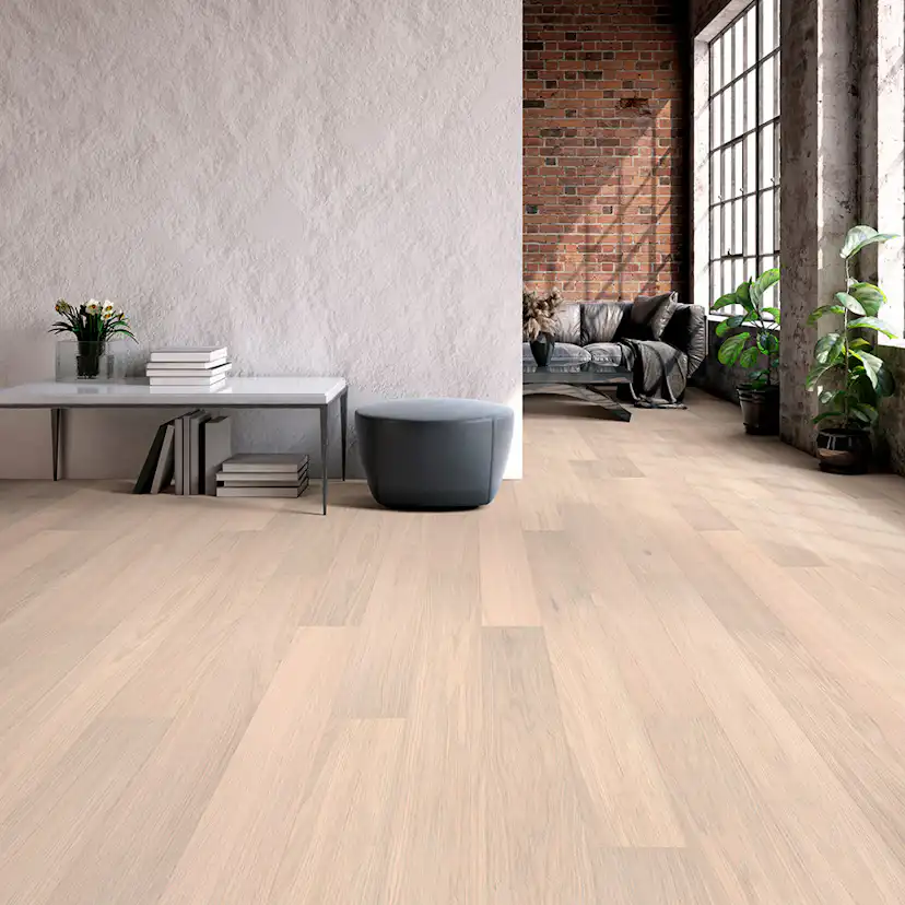 Trägolv Bjelin Härdad Ek Dalen 3.0 S, Mattlackat 1-Stavs Golv