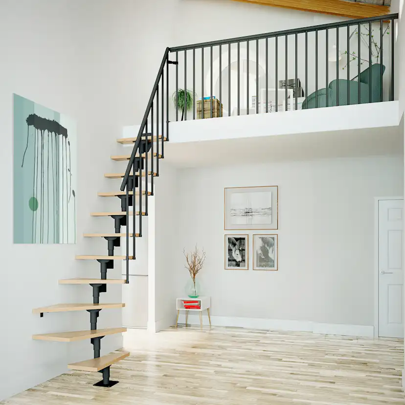 Spartrappa Dolle Dallas Onebox 1/4 Svängd