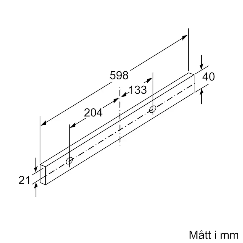 Köksfläkt Bosch DFM064A53