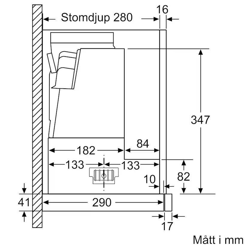 Köksfläkt Bosch DFS097A51