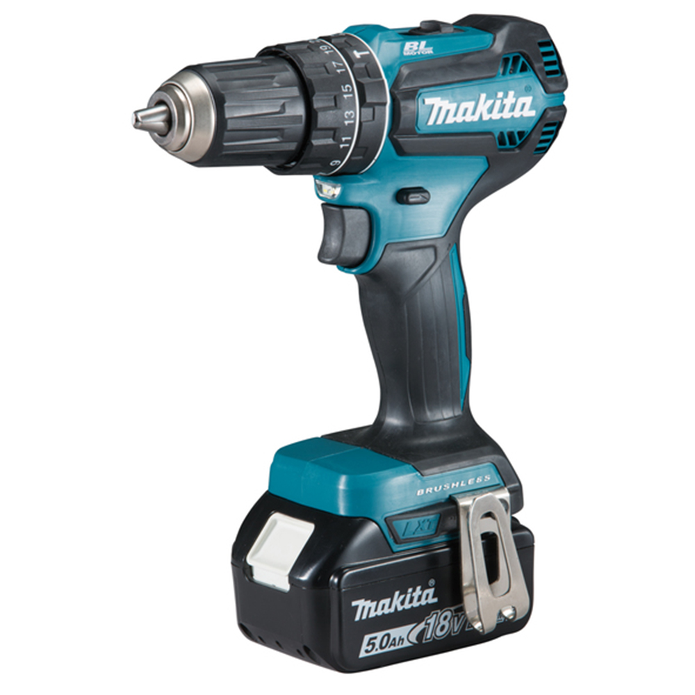 Slagborrmaskin Makita LXT DHP485RTJ med Batteri