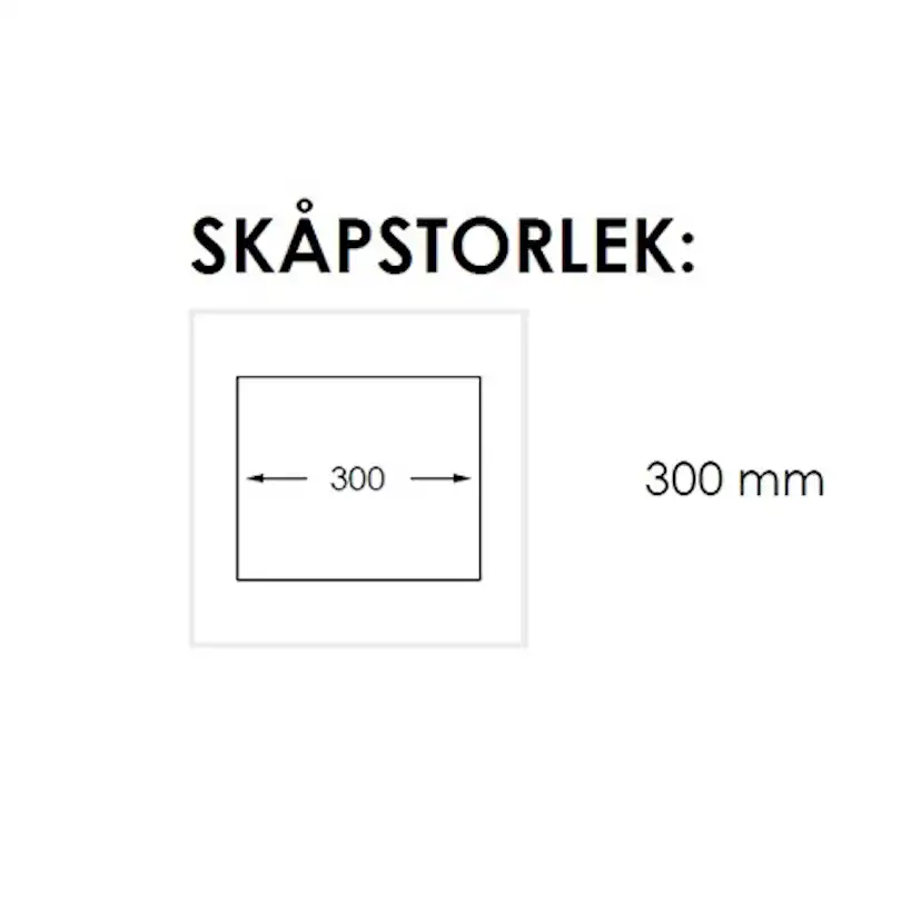 Diskho Nordic Tech Radius 230 X Rostfri Enkel med Korgventil & Vattenlås
