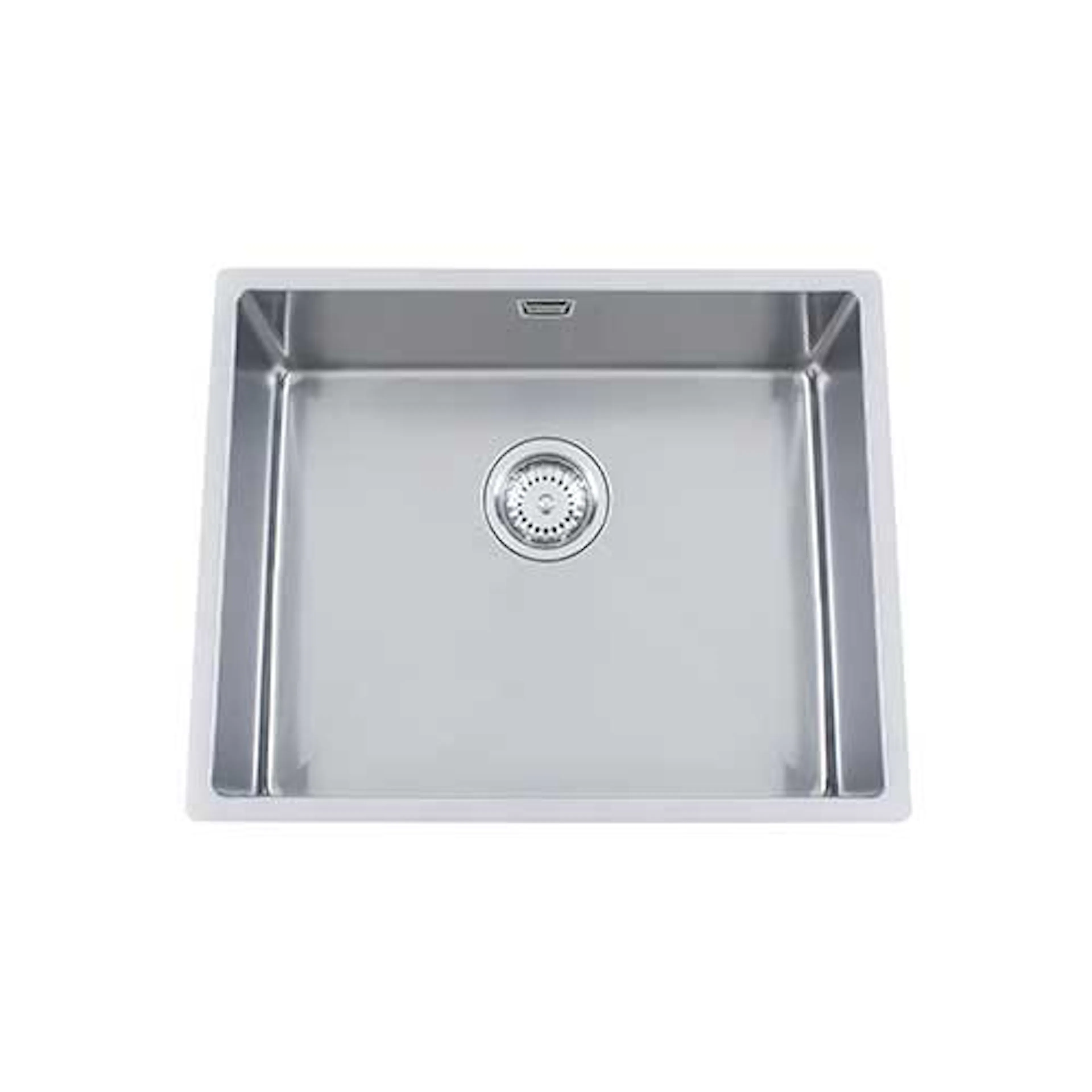 Diskho Nordic Tech Radius 500X Rostfri Enkel med Korgventil & Vattenlås