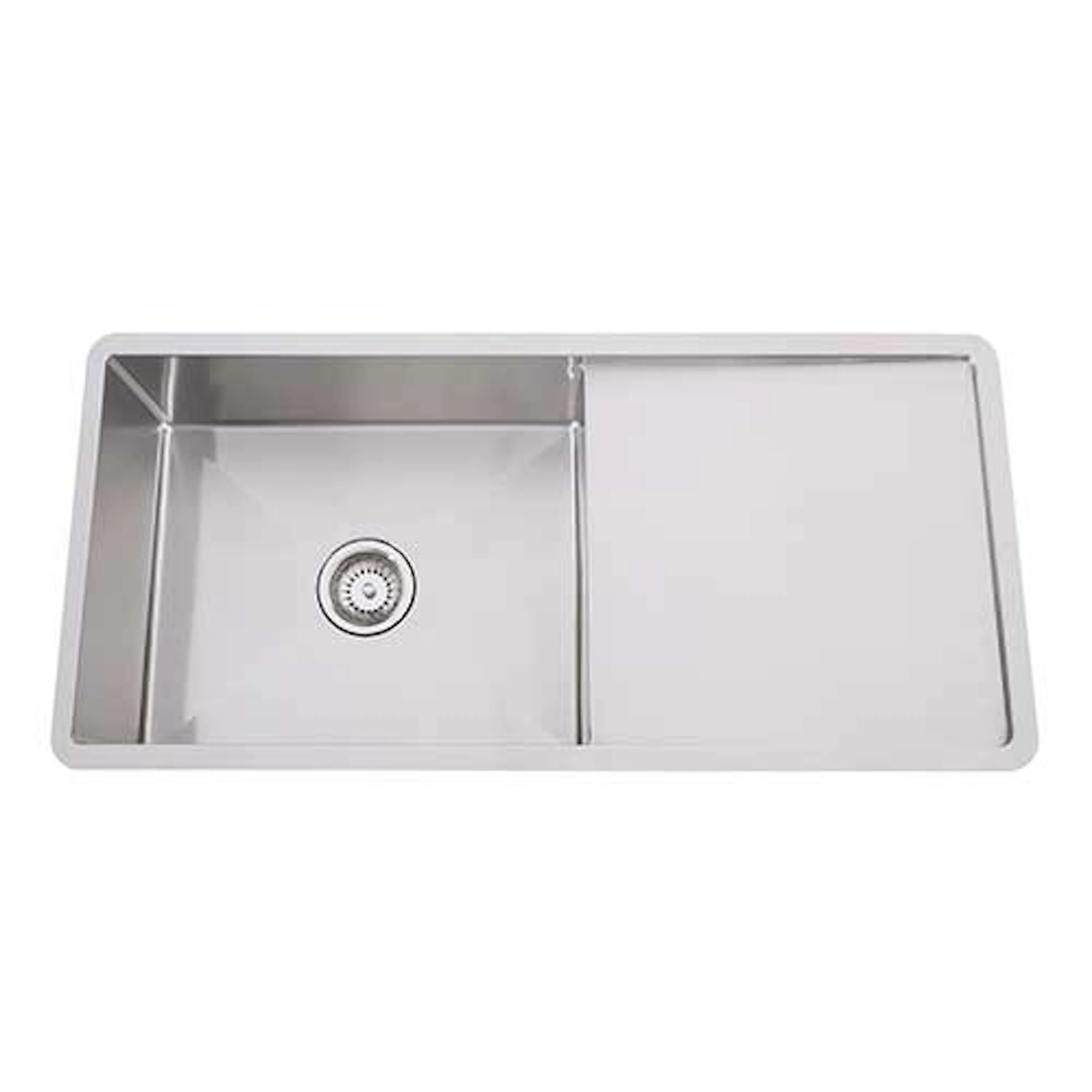 Diskbänk Nordic Tech Radius 501AV Rostfri med Avrinningsyta