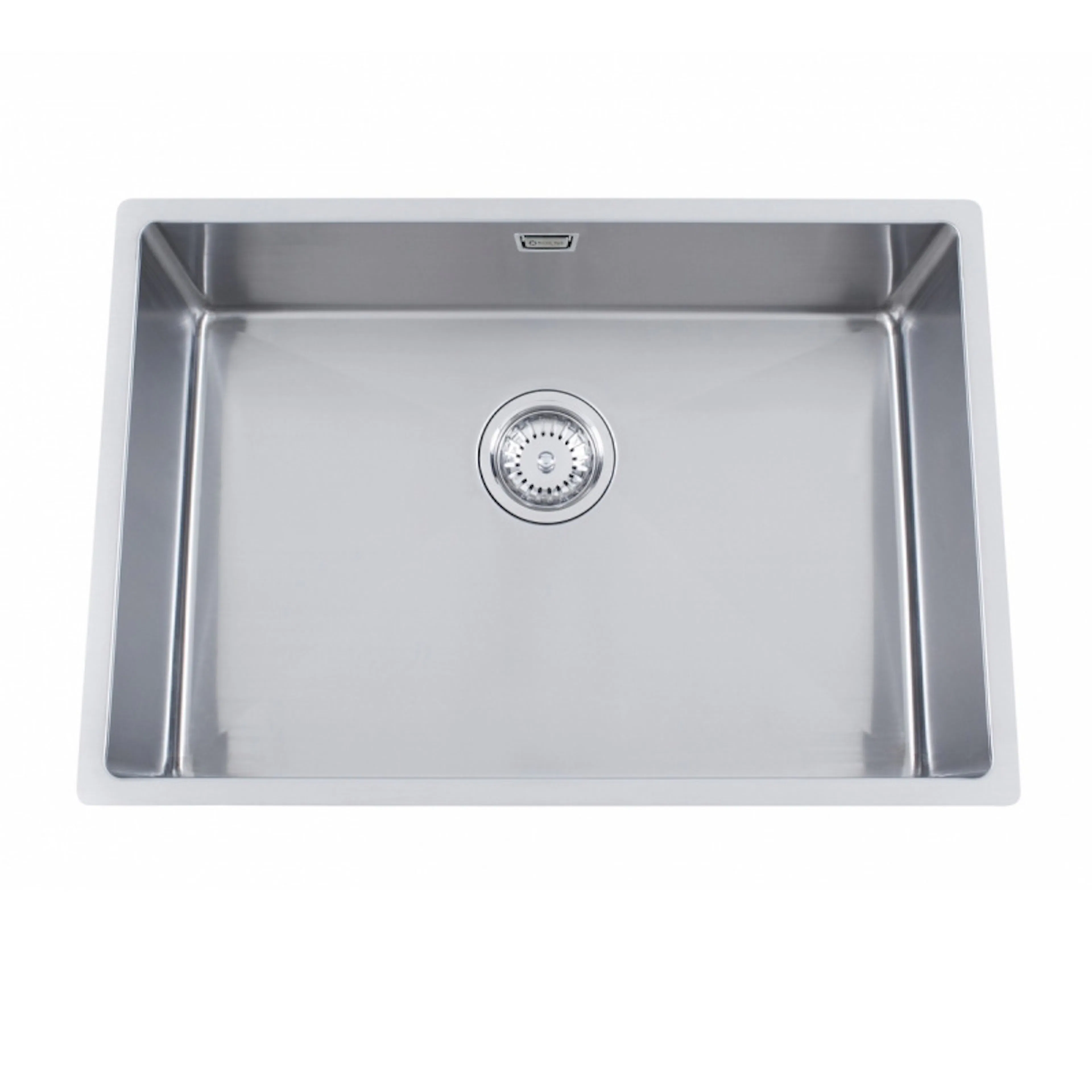 Diskho Nordic Tech Radius 600 X Rostfri Enkel med Korgventil & Vattenlås