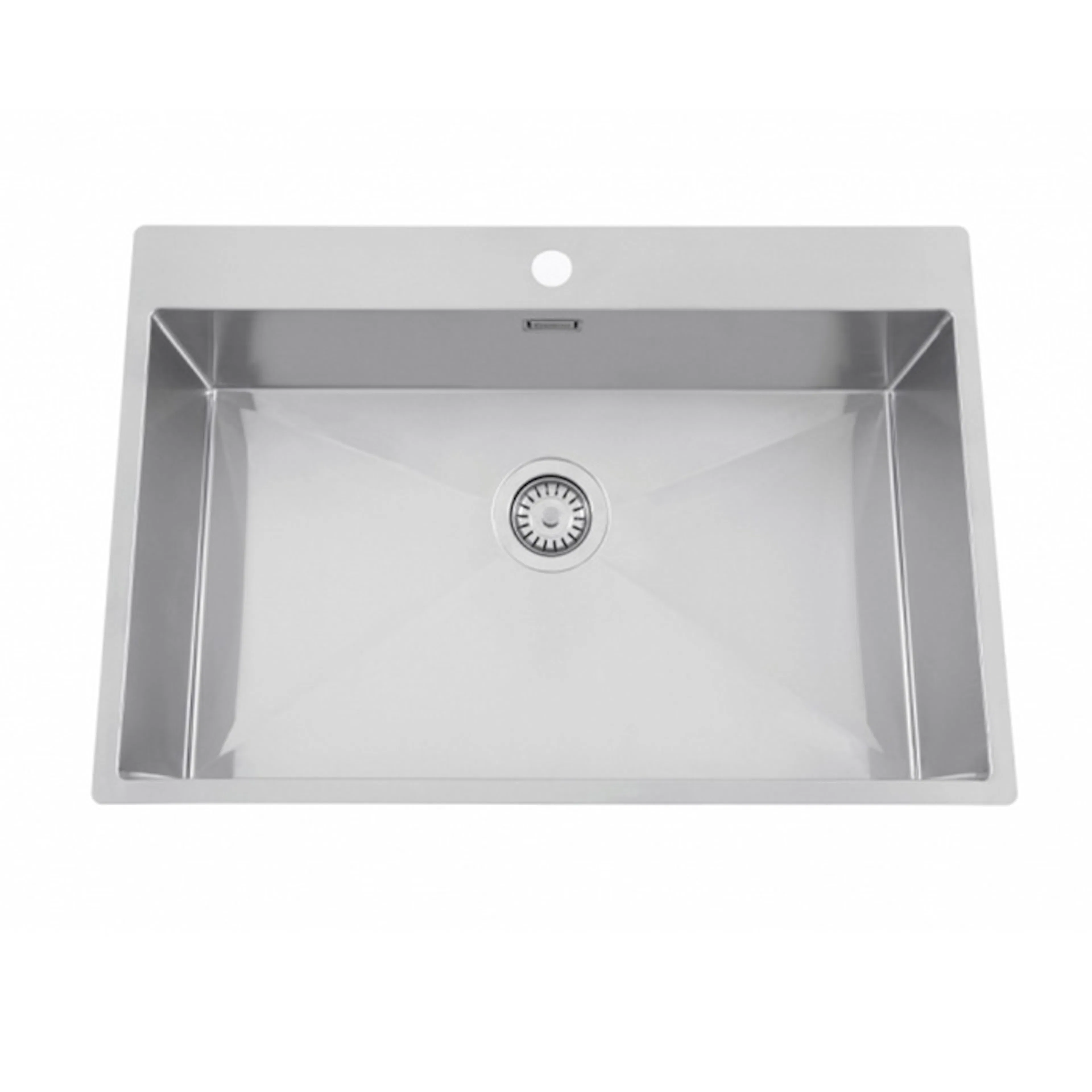 Diskho Nordic Tech Radius 700 B X Rostfri Enkel med Korgventil & Vattenlås