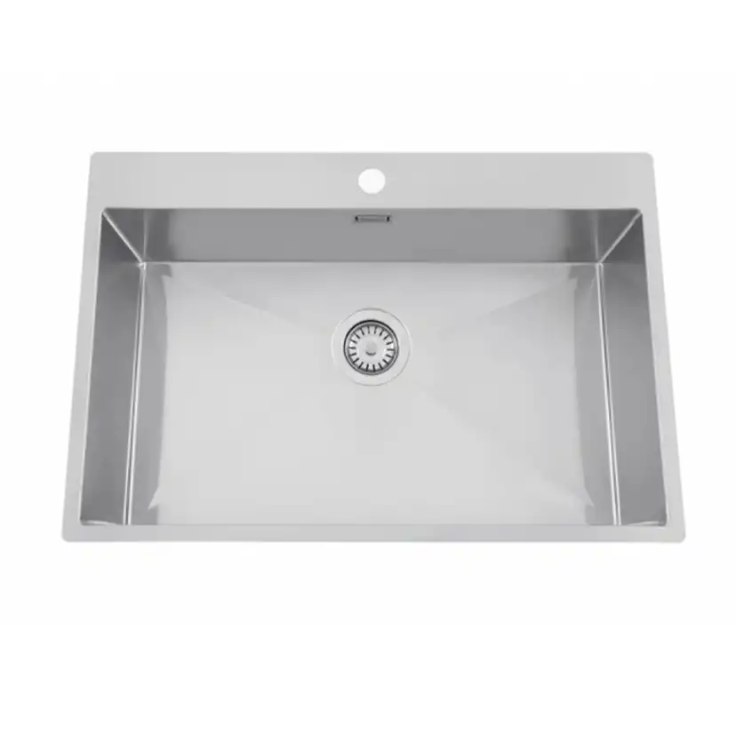 Diskho Nordic Tech Radius 700 B X Rostfri Enkel med Korgventil & Vattenlås