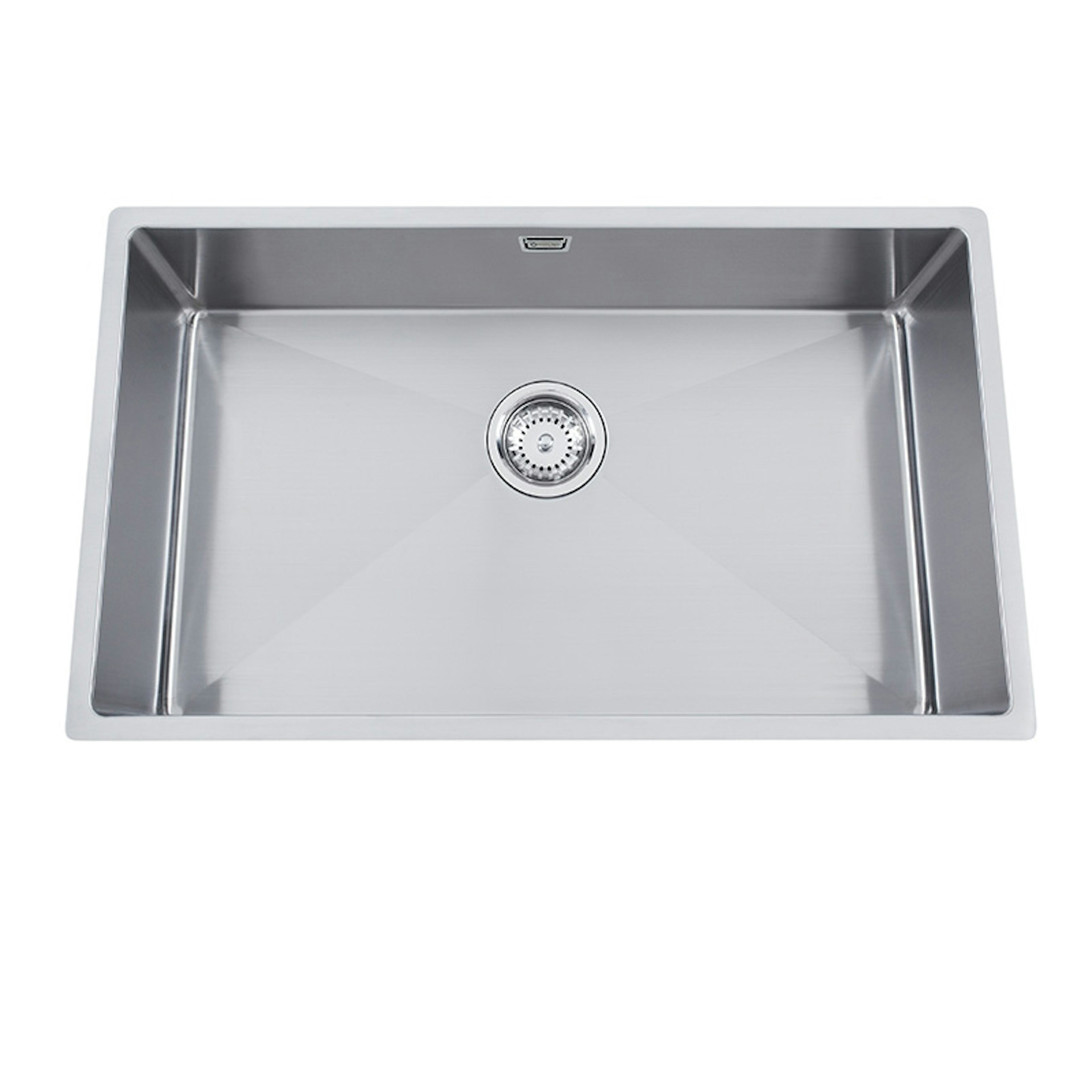 Diskho Nordic Tech Radius 700 X Rostfri Enkel med Korgventil & Vattenlås