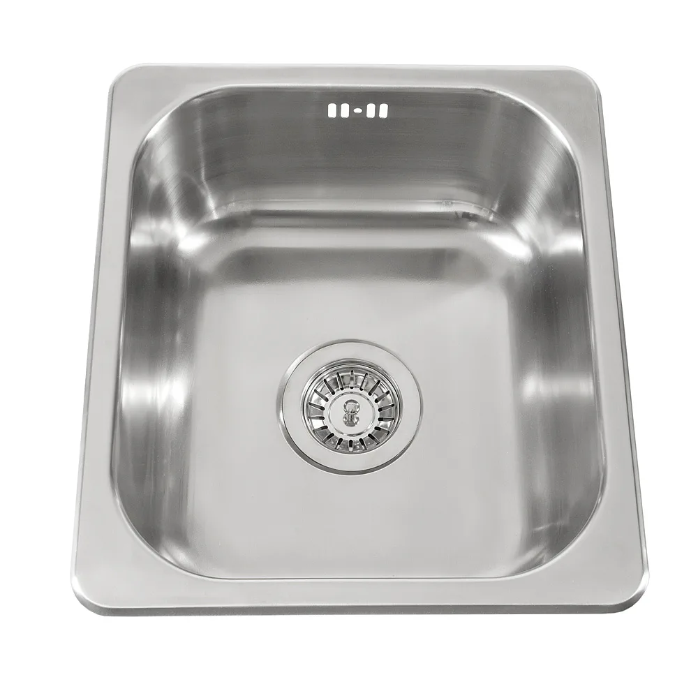 Diskho Nordic Tech Rubin NR 330 för Kök och Tvättstuga, Rostfri Stål