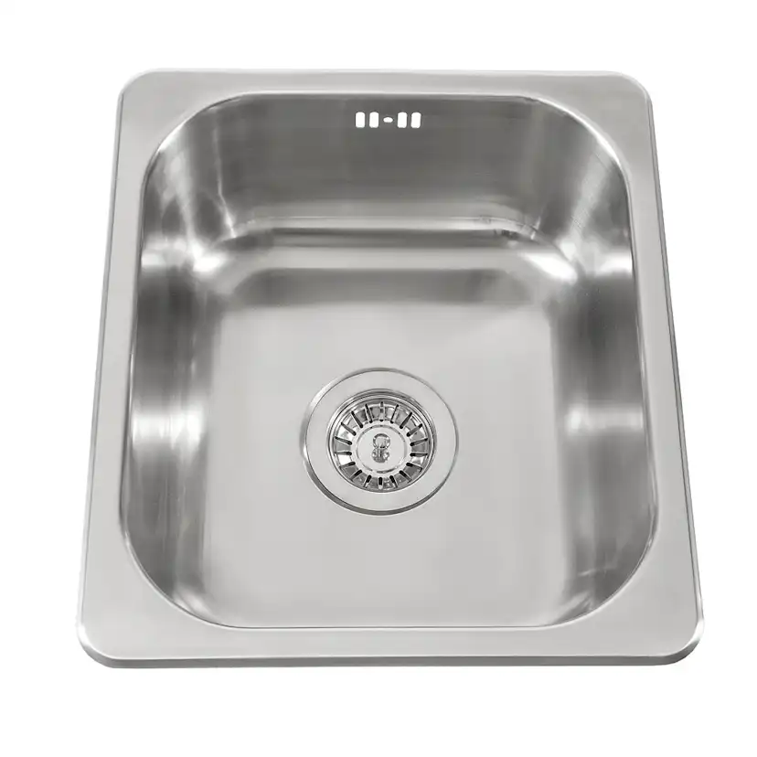 Diskho Nordic Tech Rubin NR 330 för Kök och Tvättstuga, Rostfri Stål