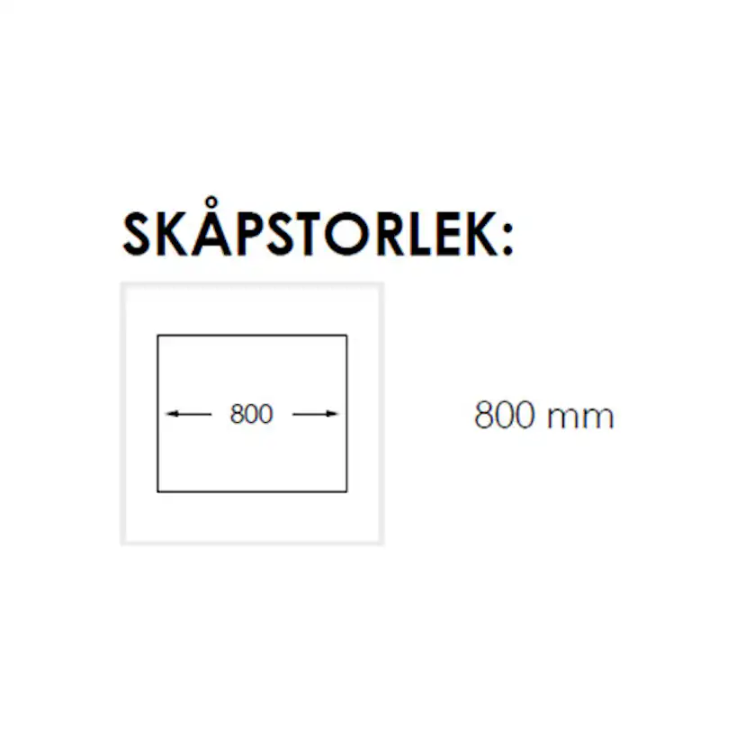 Infälld Diskho Nordic Tech Safir 80 K B Rostfri Dubbel med Korgventil & Vattenlås