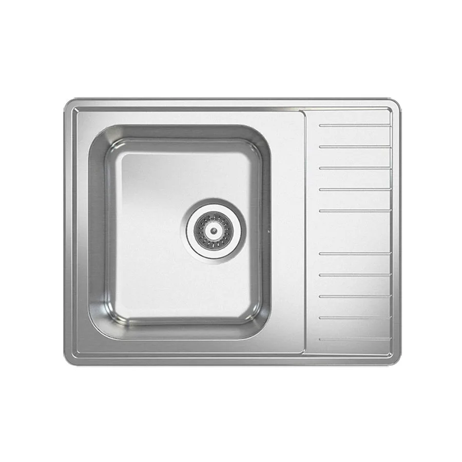 Infälld Diskbänk Stala Lyria L40-S Rostfri Diskho