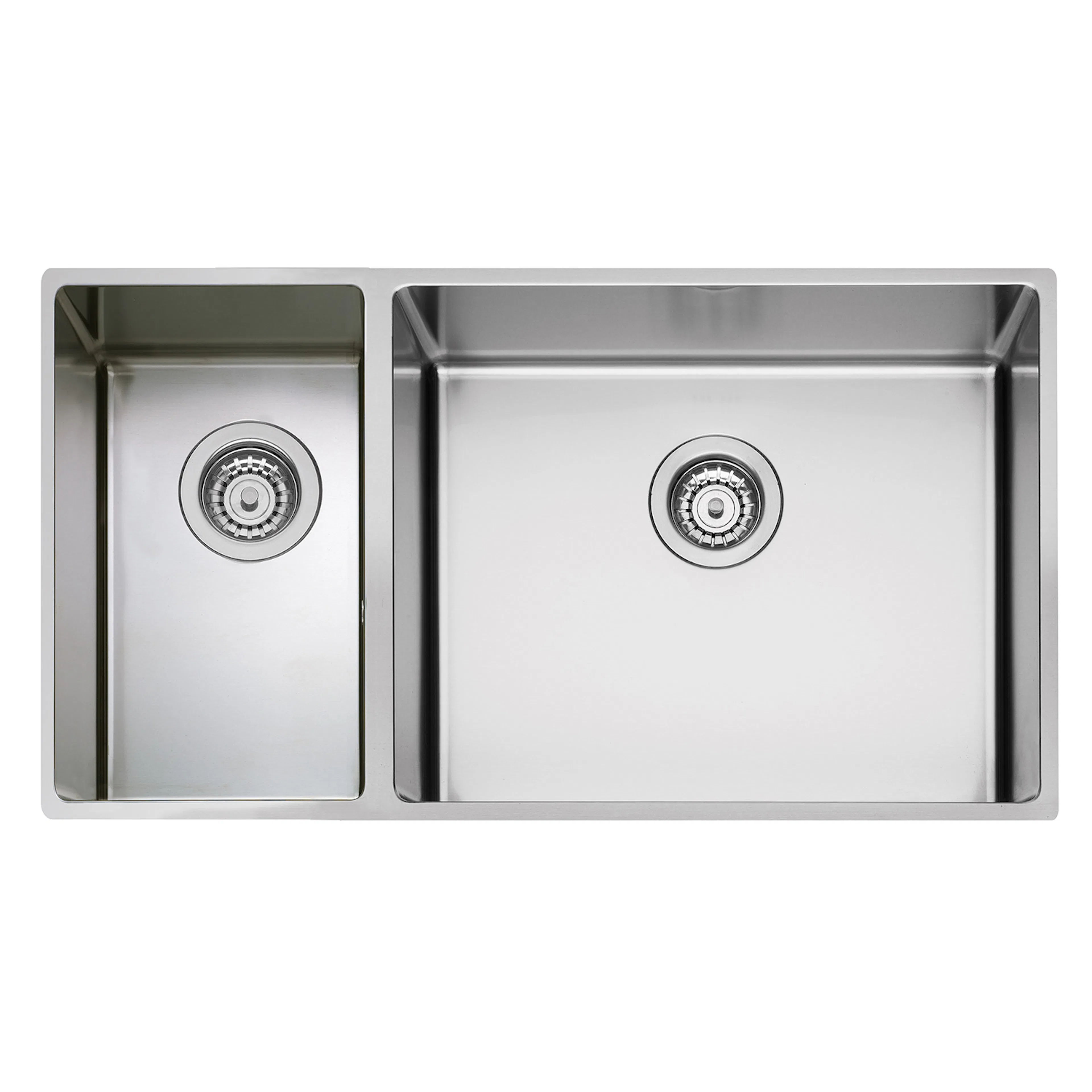 Diskho DecoSteel XV 2350 Infällnad Rostfri Dubbel Diskho Kök