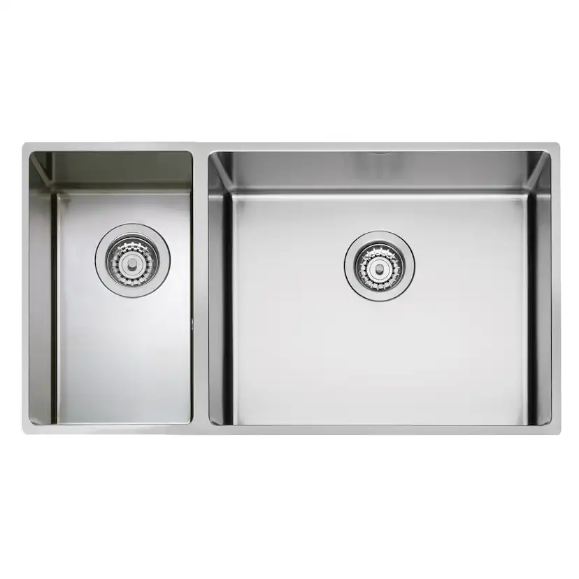 Diskho DecoSteel XV 2350 Infällnad Rostfri Dubbel Diskho Kök